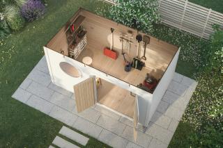 Abri de jardin réalisé à Tourcoing